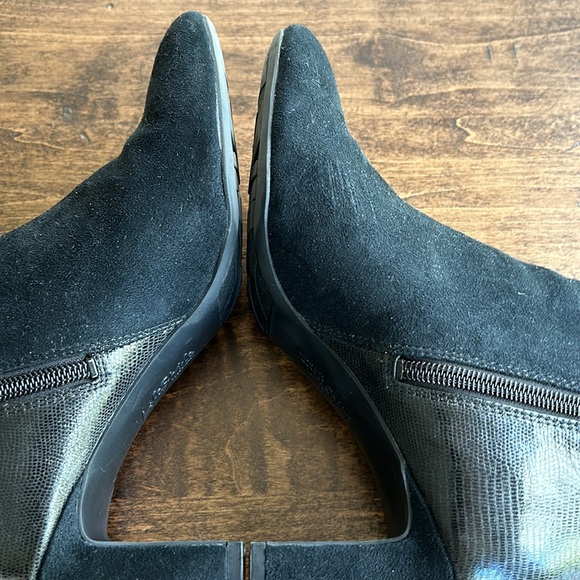 Life Stride Women's Black Georgianna Ankle Boots Size 6.5M - Picture 9 of 10